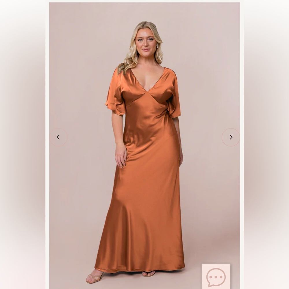 Revelry Maya Satin Dress